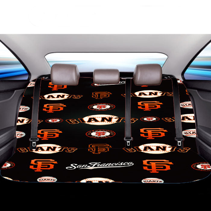 San Francisco Giants Mlb Symbols Car Back Rear Seat Covers