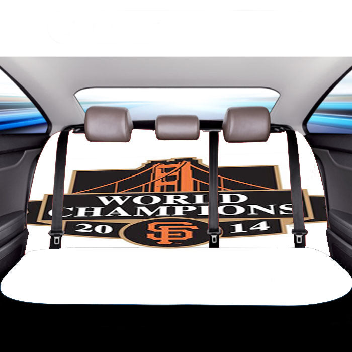 San Francisco Giants World Champions Car Back Rear Seat Covers