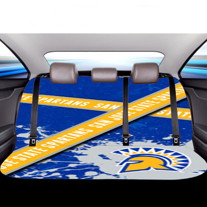 San Jose State Spartans Logo Car Back Rear Seat Covers