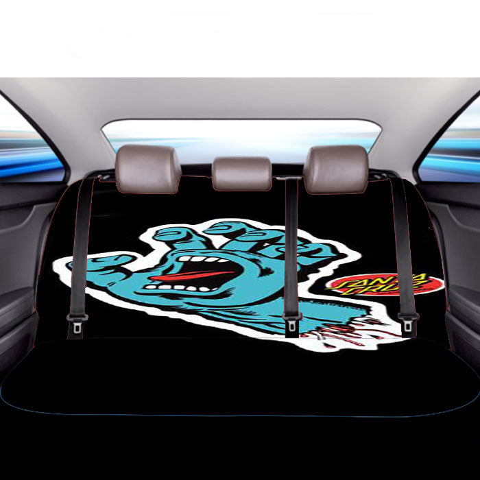 Santa Cruz Skateboard Car Back Rear Seat Covers