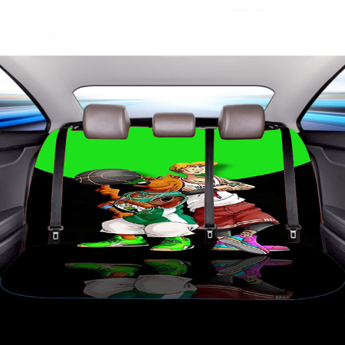 Scooby Doo Boston Celtic Car Back Rear Seat Covers