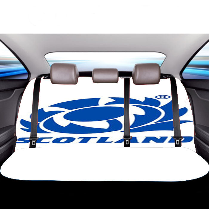 Scotland Rugby Art Car Back Rear Seat Covers