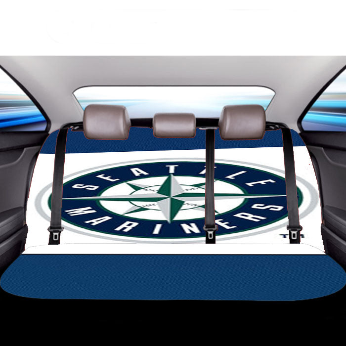 Seattle Mariners Logo Car Back Rear Seat Covers