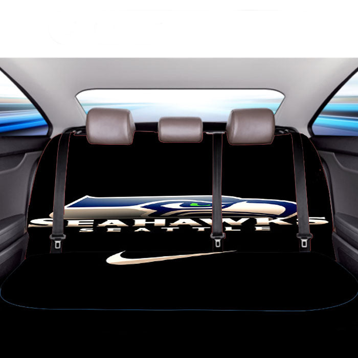 Seattle Seahawks Nfl New Car Back Rear Seat Covers