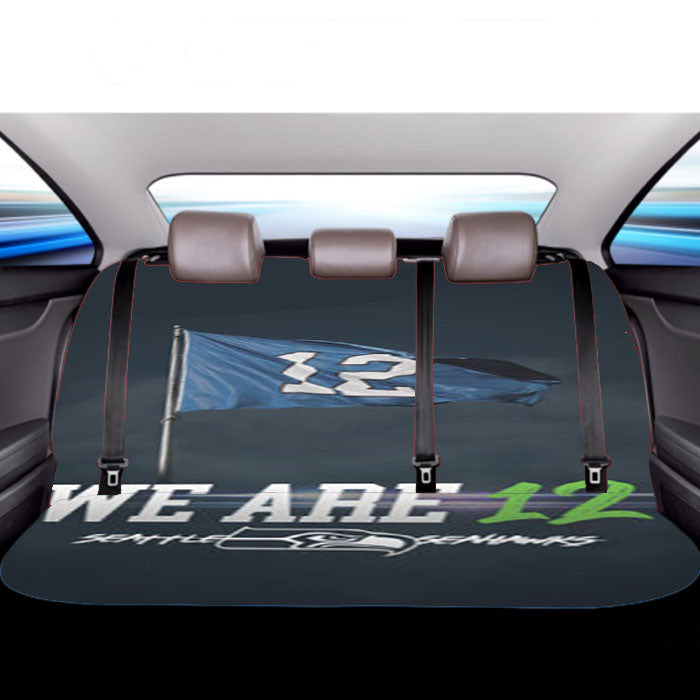 Seattle Seahawks We Are 12 Car Back Rear Seat Covers