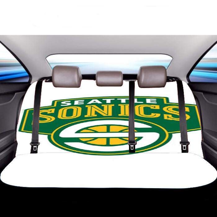 Seattle Supersonics Car Back Rear Seat Covers