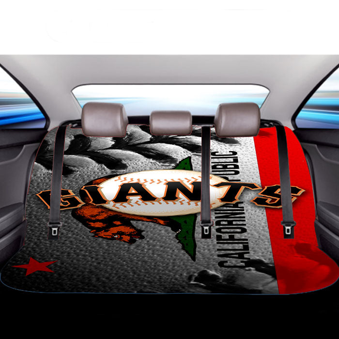 Sf Giants Cali Car Back Rear Seat Covers
