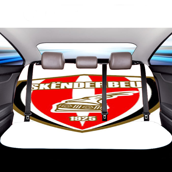 Skenderbeu Logo Car Back Rear Seat Covers
