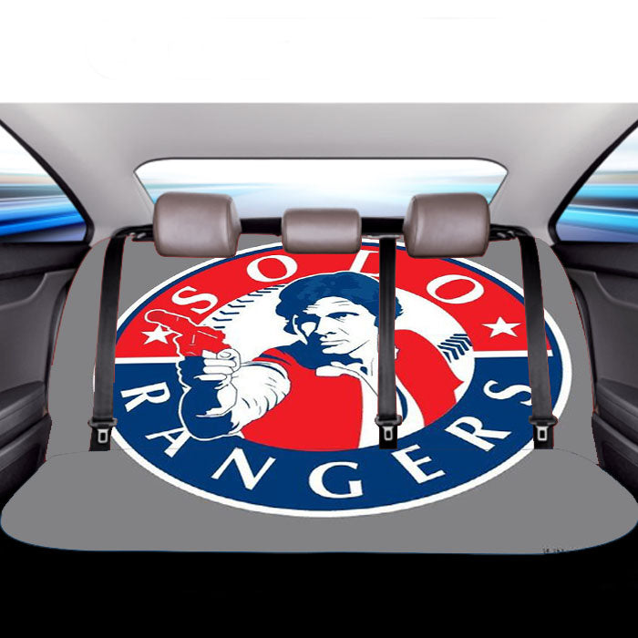 Solo Texas Rangers Car Back Rear Seat Covers
