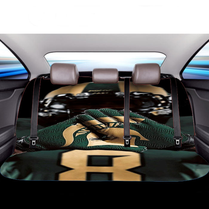Spartan Football From Michigan Car Back Rear Seat Covers
