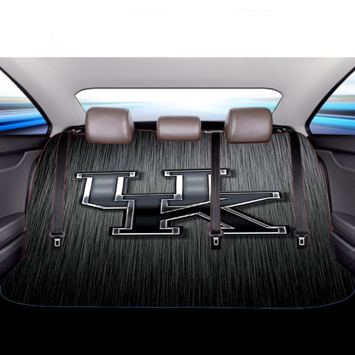 Sport Kentucky Wildcats Uk Metal Wallpaper Car Back Rear Seat Covers