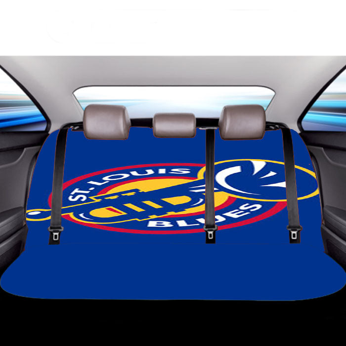 St Louis Blues Symbol Car Back Rear Seat Covers