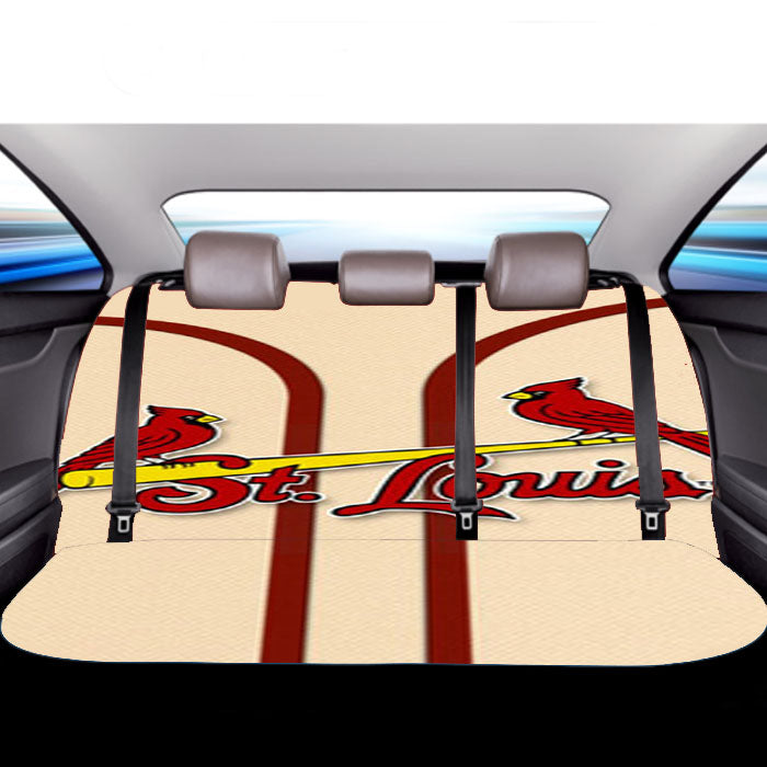 St Louis Cardinals Mlb Car Back Rear Seat Covers