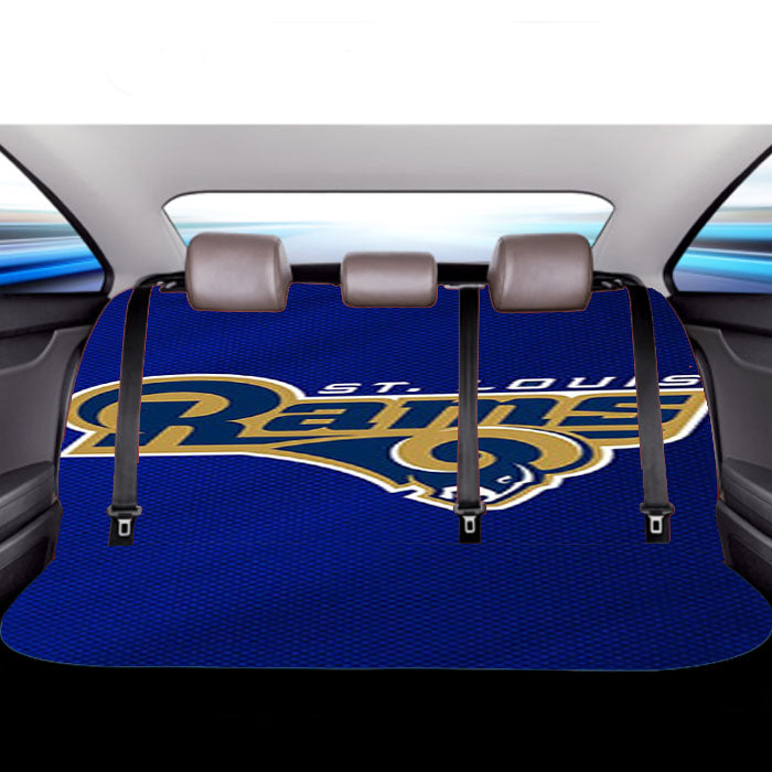 St Louis Rams Logo Car Back Rear Seat Covers