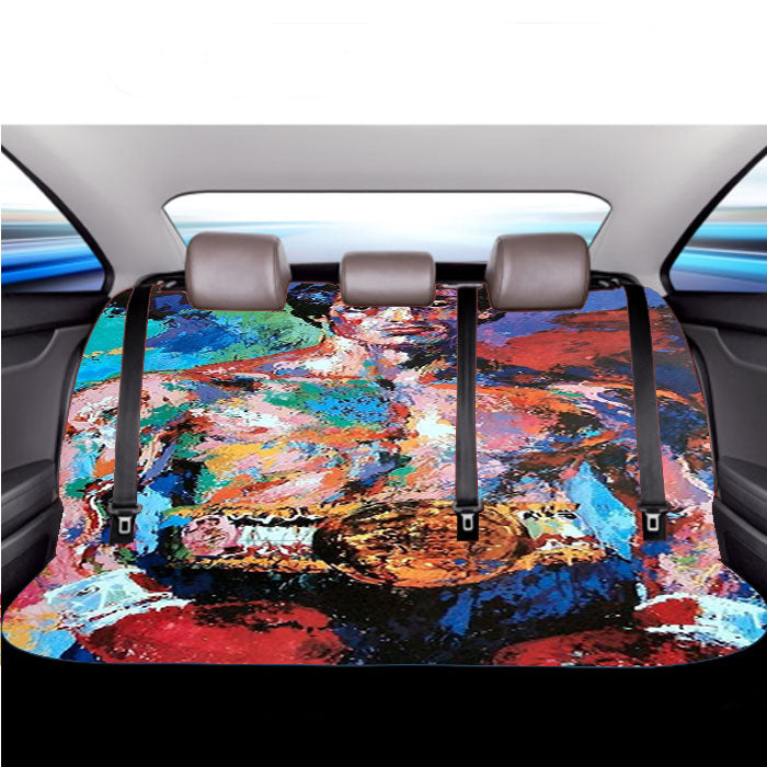 Stallone Rocky Balboa Art Car Back Rear Seat Covers