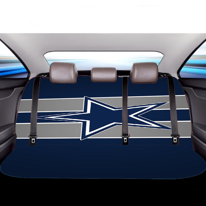 Star Cowboys Dallas Logo Car Back Rear Seat Covers