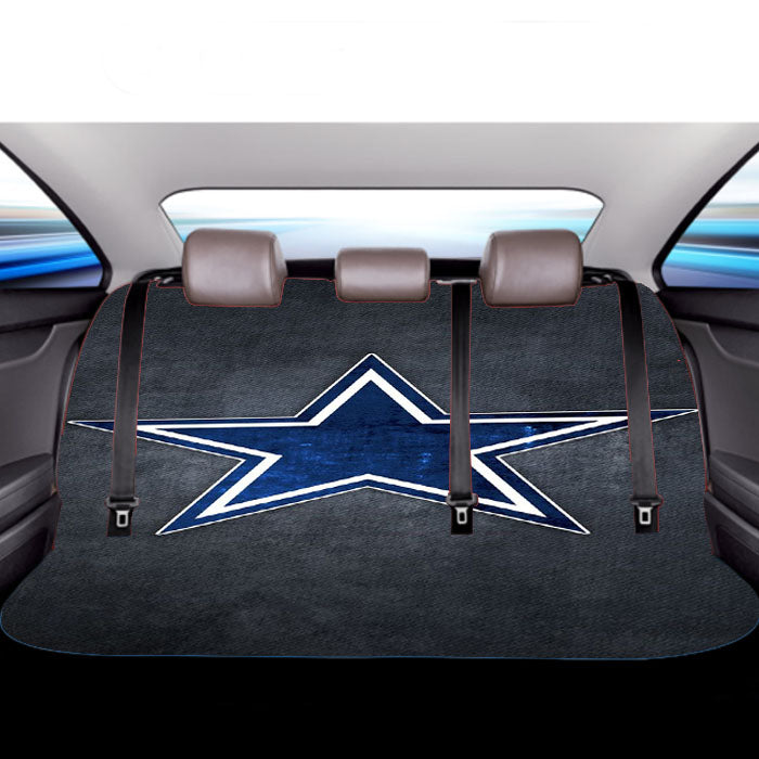 Star Symbol Dallas Cowboys Car Back Rear Seat Covers