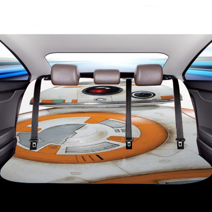 Star Wars Bb8 Droid Car Back Rear Seat Covers