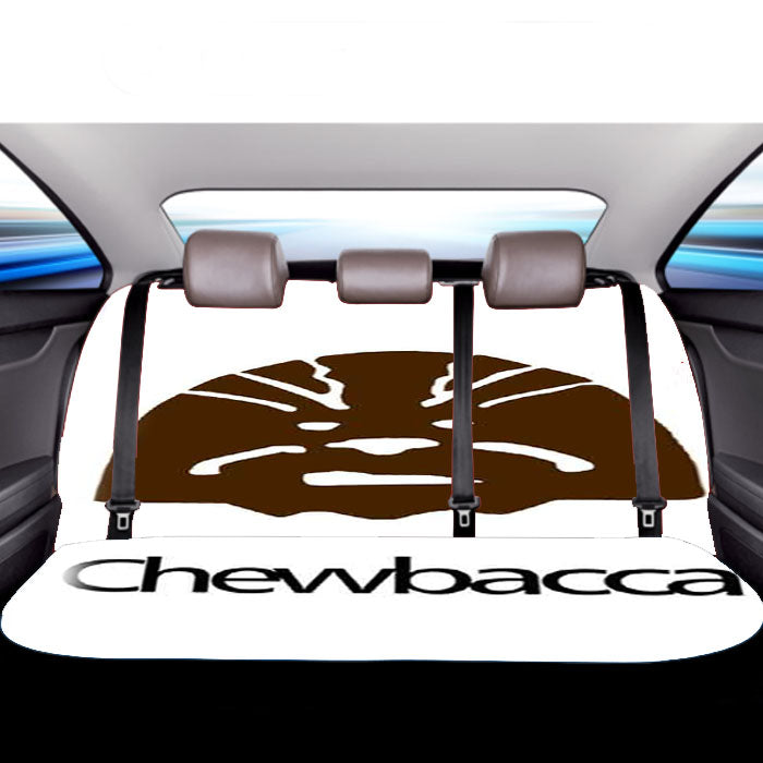 Star Wars Character Chewbacca Car Back Rear Seat Covers