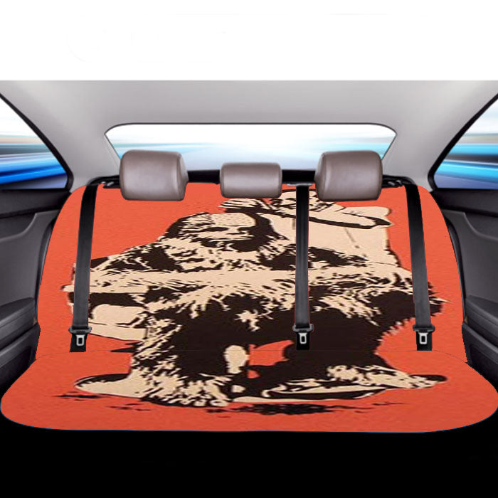 Star Wars Chewbacca Haircut Car Back Rear Seat Covers