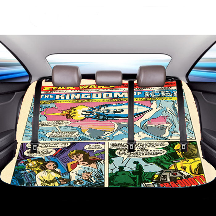 Star Wars Comic Car Back Rear Seat Covers