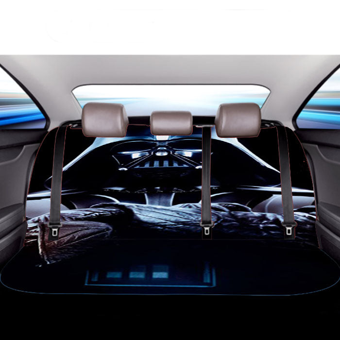 Star Wars Darth Vader Face Car Back Rear Seat Covers