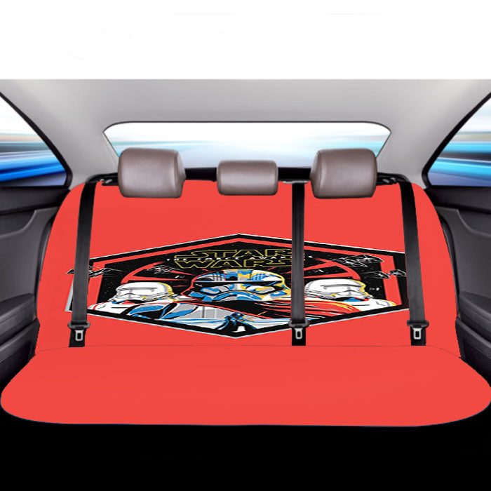 Star Wars First Order Phasma Car Back Rear Seat Covers
