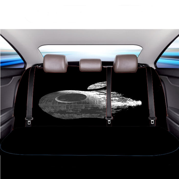 Star Wars Inspired Death Star Apple Car Back Rear Seat Covers