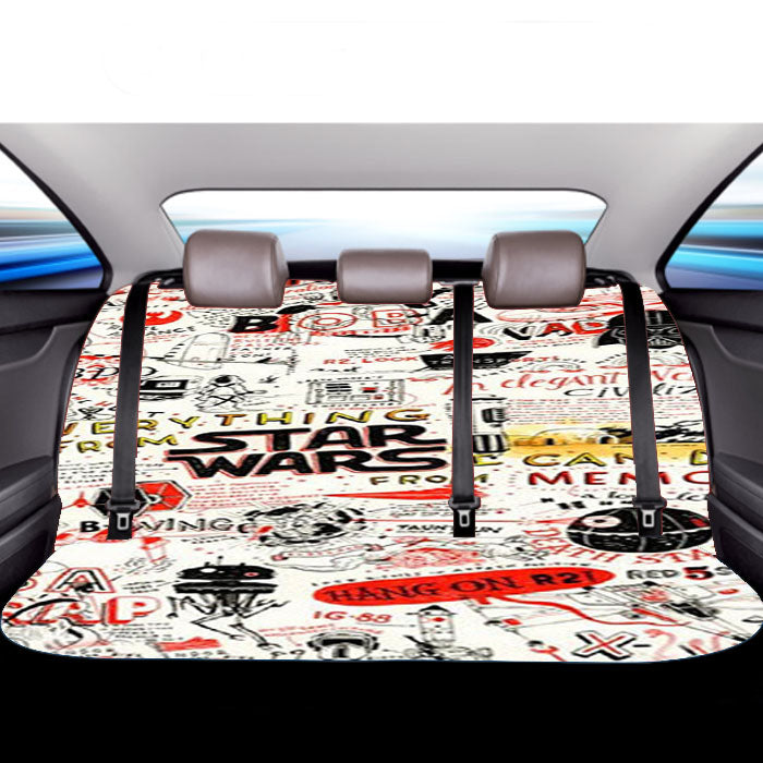 Star Wars Quote Collage Car Back Rear Seat Covers