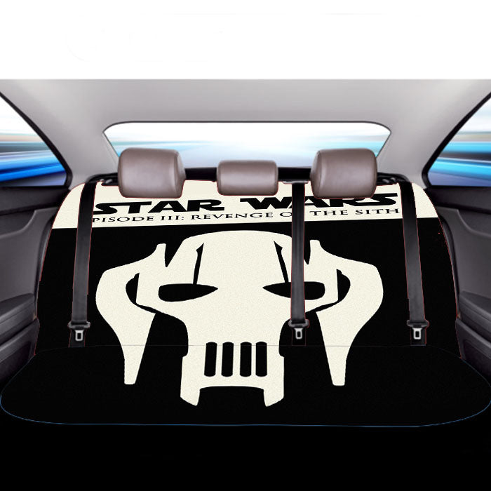 Star Wars Revenge Of The Sith Logo Car Back Rear Seat Covers