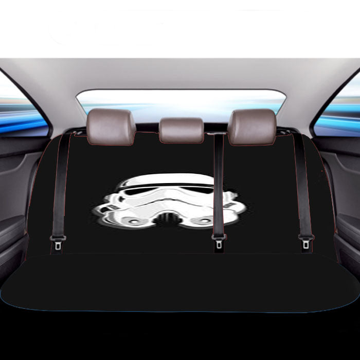 Star Wars Storm Trooper Car Back Rear Seat Covers