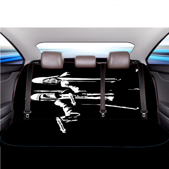 Star Wars Stormtrooper Car Back Rear Seat Covers