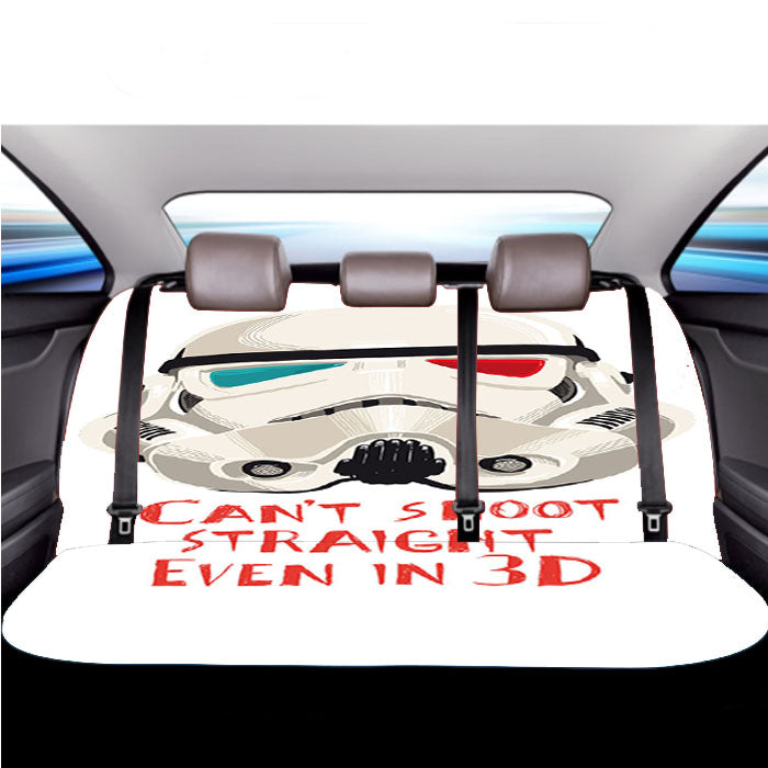 Star Wars Stormtrooper 06 Car Back Rear Seat Covers