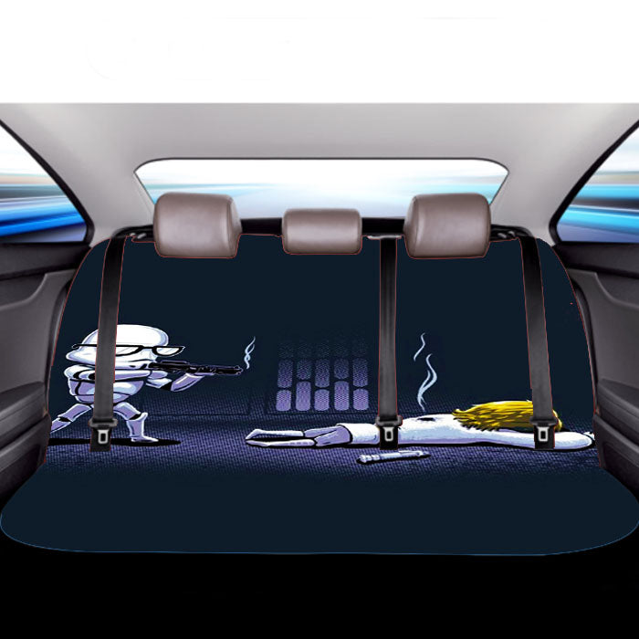 Star Wars Stormtrooper Thug Car Back Rear Seat Covers