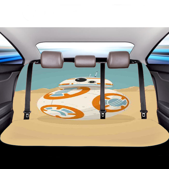 Star Wars The Force Awakens Bb8 Car Back Rear Seat Covers