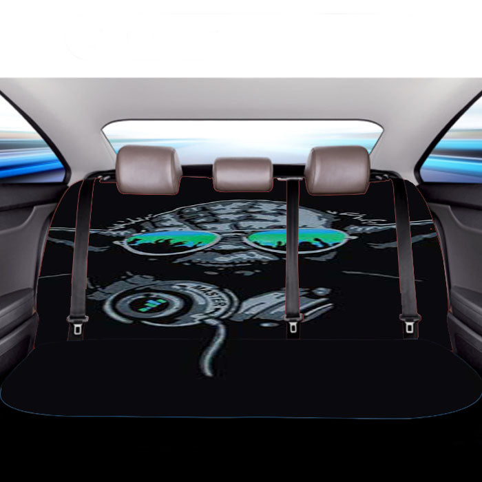 Star Wars Yoda Shades Car Back Rear Seat Covers
