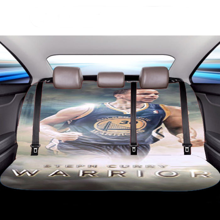 Steph Curry Golden State Warriors Car Back Rear Seat Covers