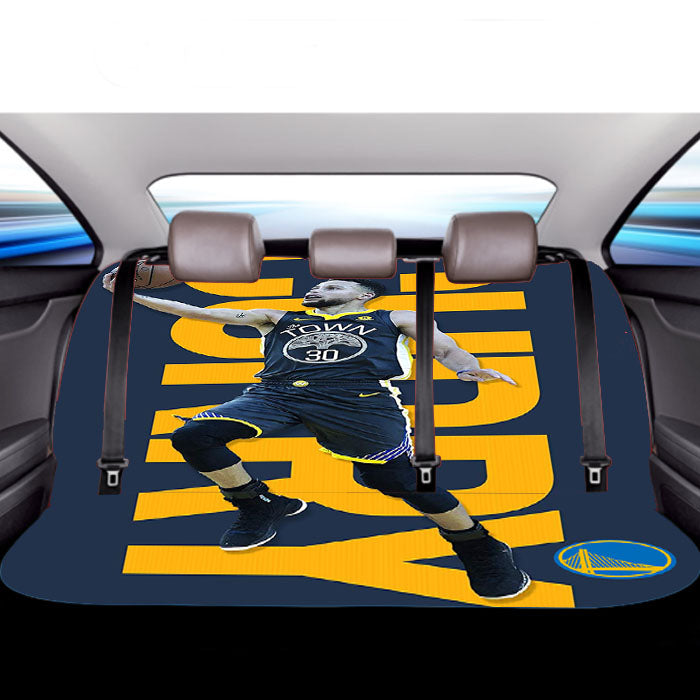 Stephen Curry Golden States Warriors Car Back Rear Seat Covers