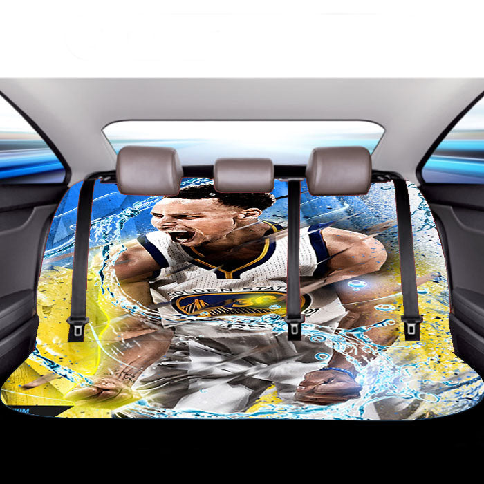 Stephen Curry Nba Car Back Rear Seat Covers