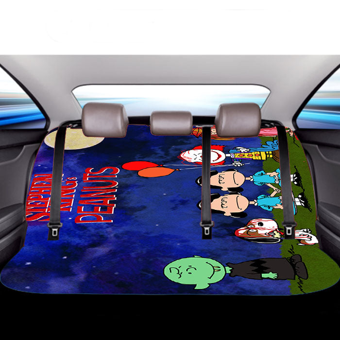 Stephen King And Peanuts Car Back Rear Seat Covers