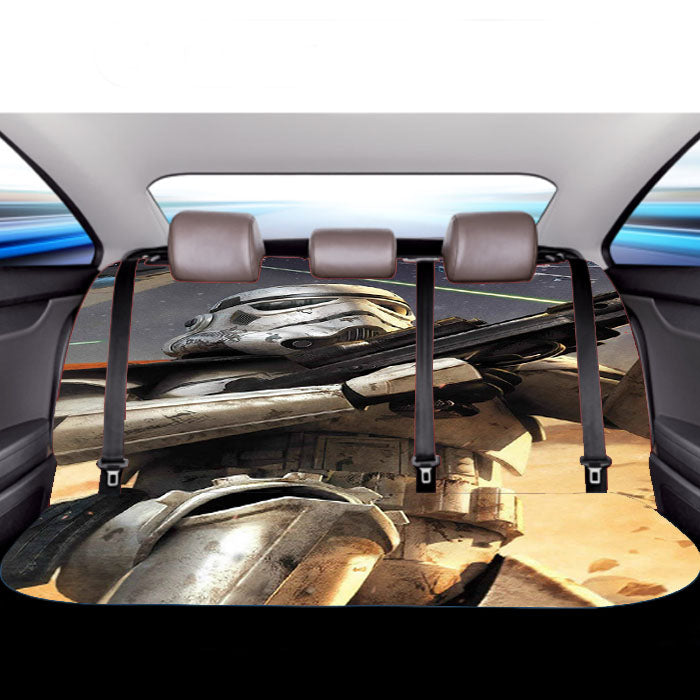 Stormtroopers Star Wars Battlefront Car Back Rear Seat Covers