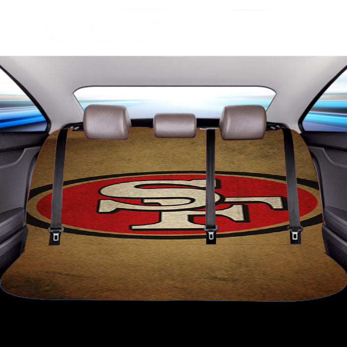 Super Bowl San Francisco 49Ers Car Back Rear Seat Covers