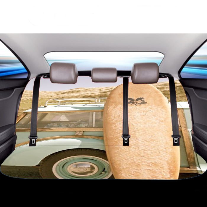 Surfing Volkswagen Car Back Rear Seat Covers