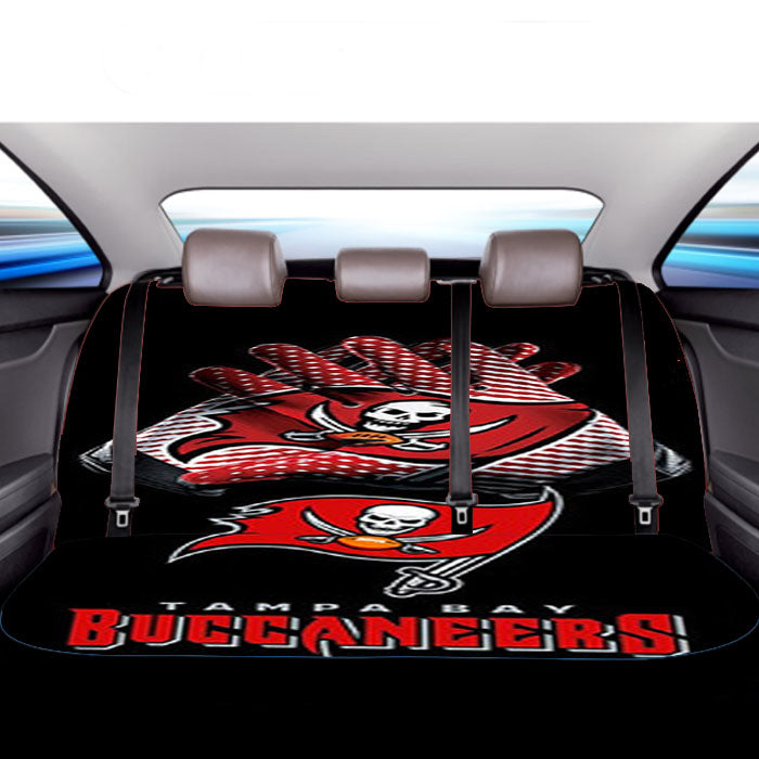 Tampa Bay Buccaneers Car Back Rear Seat Covers