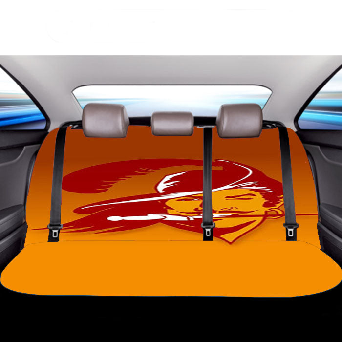 Tampa Bay Buccaneers Logo Car Back Rear Seat Covers