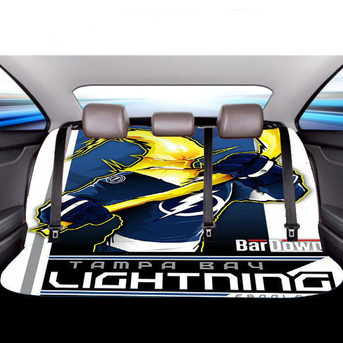 Tampa Bay Lighting Car Back Rear Seat Covers