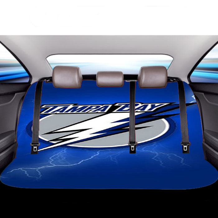 Tampa Bay Lightning Car Back Rear Seat Covers