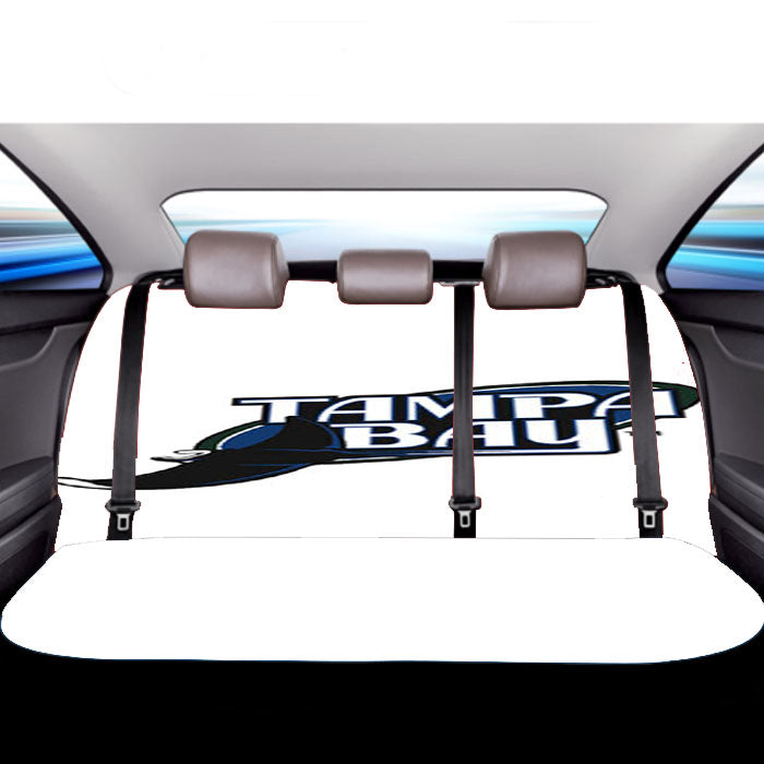 Tampa Bay Rays Symbol Car Back Rear Seat Covers