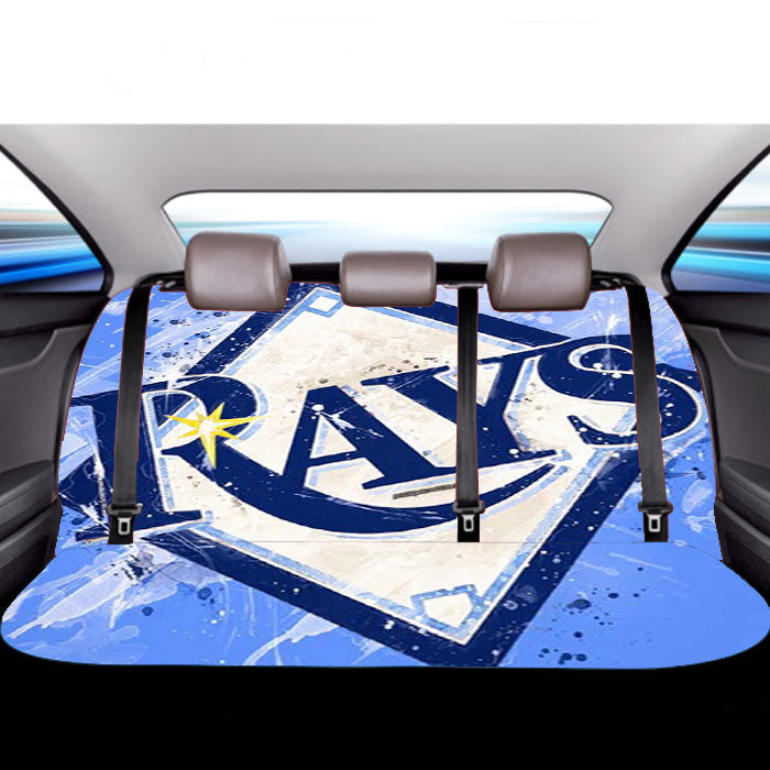 Tampa Bay Rays Wp Car Back Rear Seat Covers