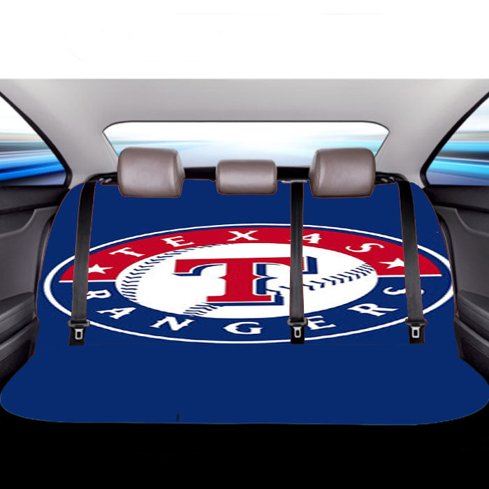 Texas Rangers Car Back Rear Seat Covers